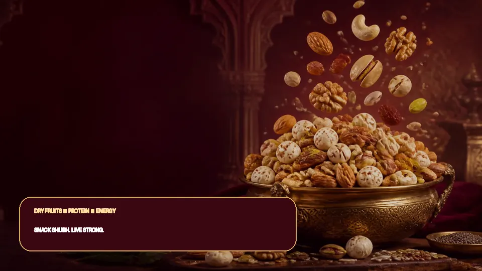 Shubh Meva dry fruits, protein and energy motion experience